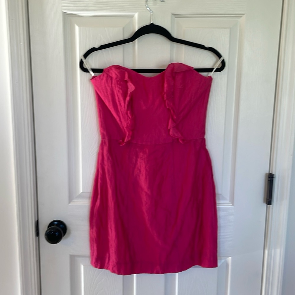 Hot Pink Mini Dress Corey Lynn Calter